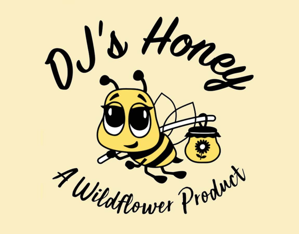 DJ's Honey logo design